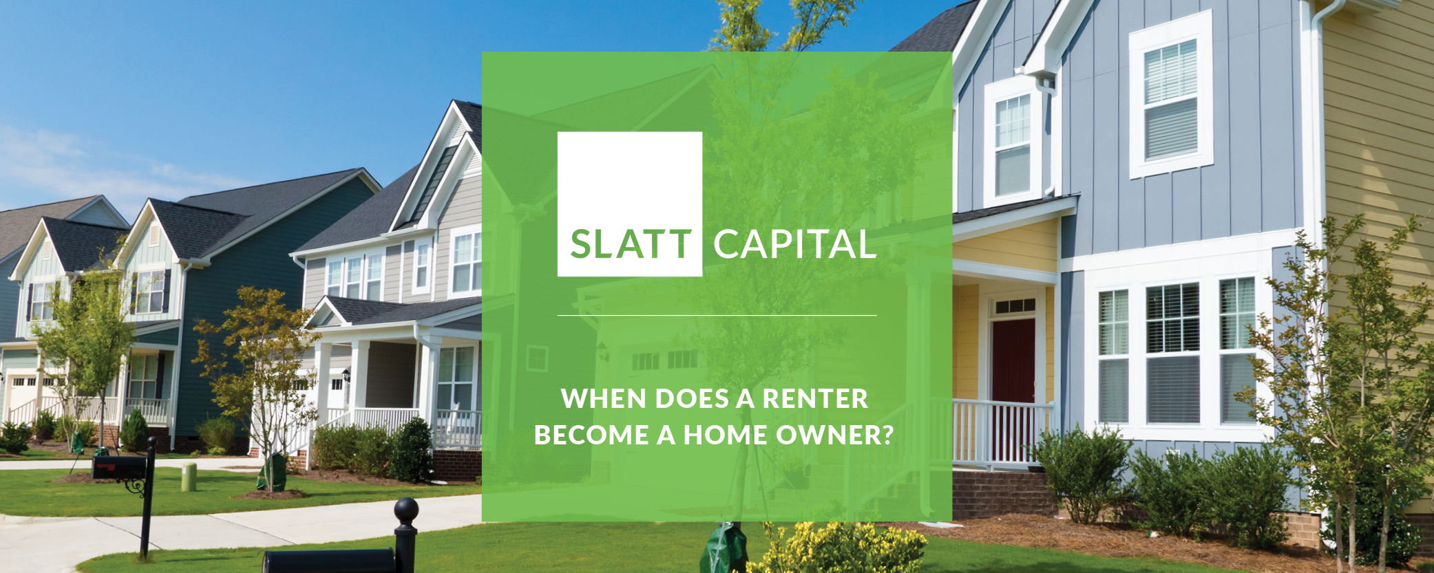 When does a renter become a homeowner? perspective from a texas to california transplant