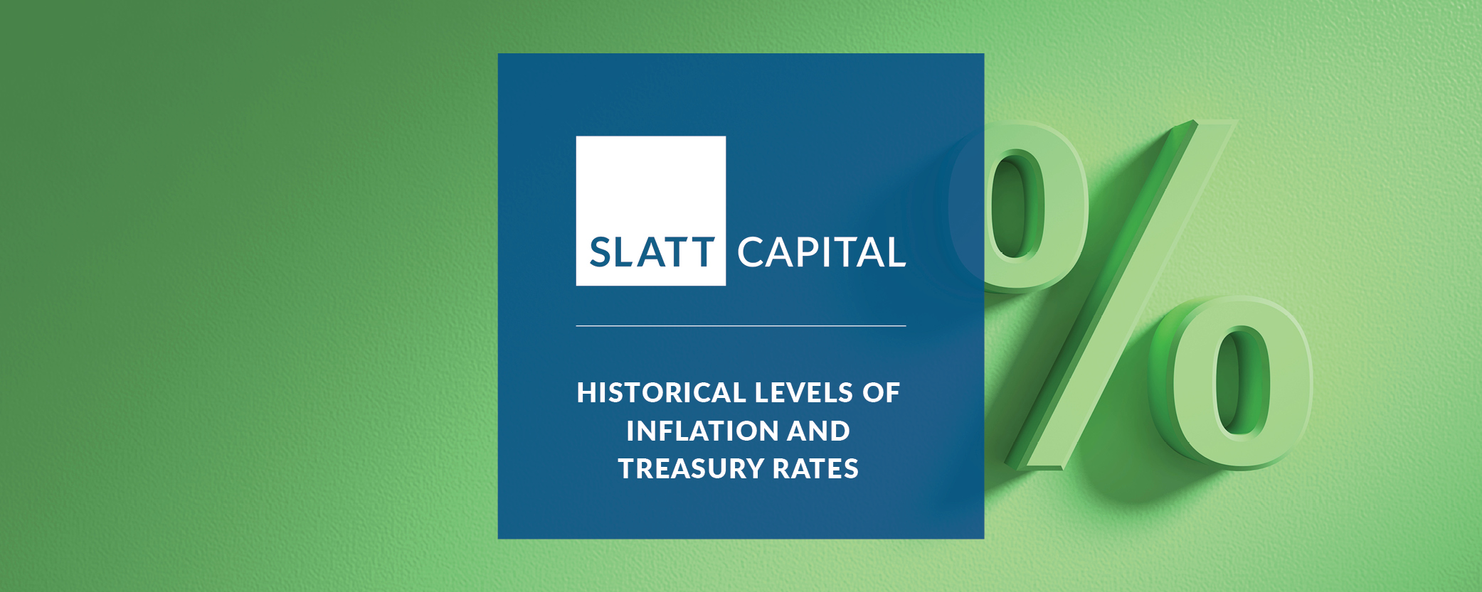 Historical levels of inflation and treasury rates
