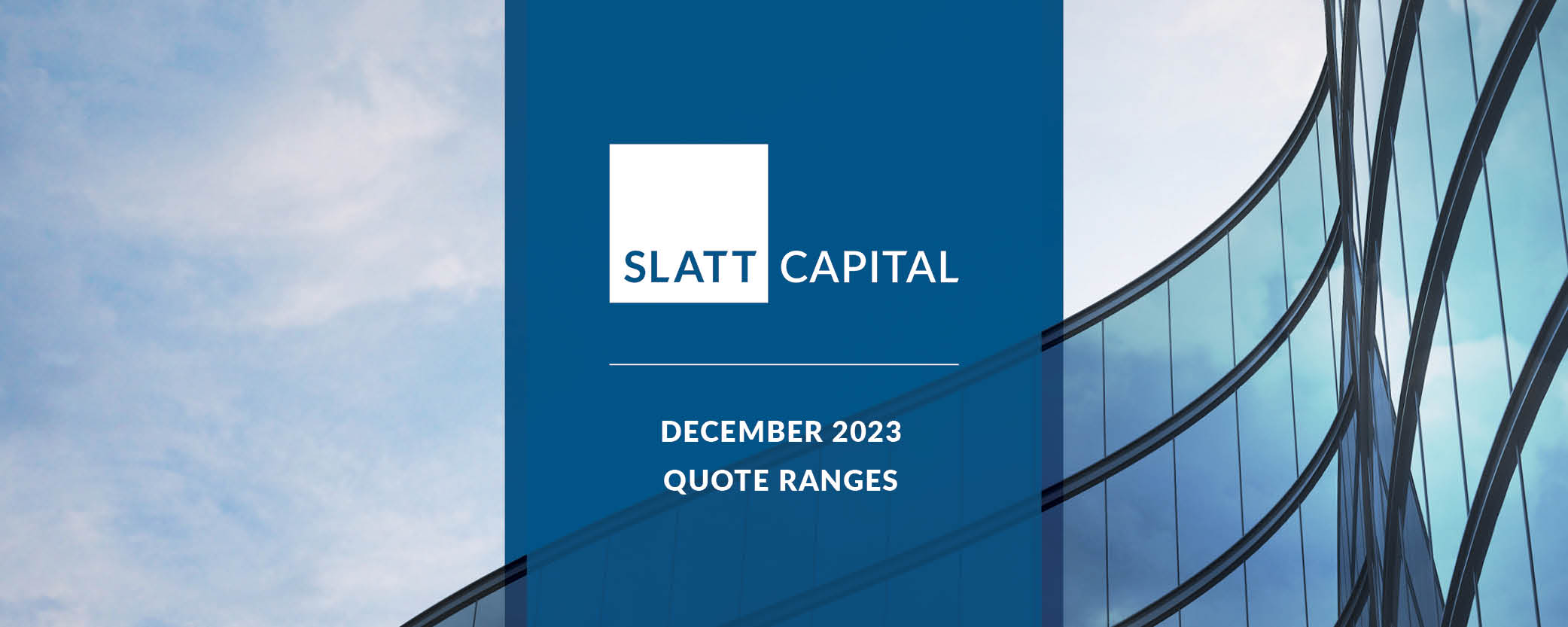 December 2023 rate ranges & lowest rates: past 60 days